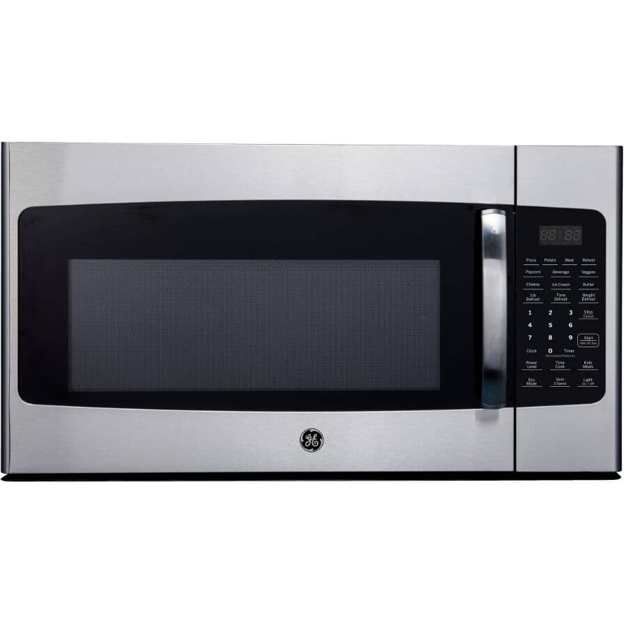 GE:1.6 cu. ft. Over-The-Range Microwave Oven (JVM2165SMSS) - Stainless Steel, 1000W