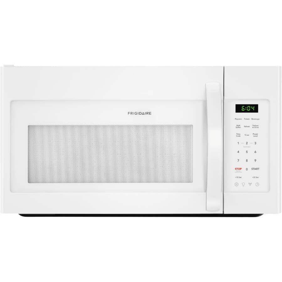 FRIGIDAIRE:1.8 cu. ft. Over-The-Range Microwave Oven (FFMV1846VW) - White, 1000W