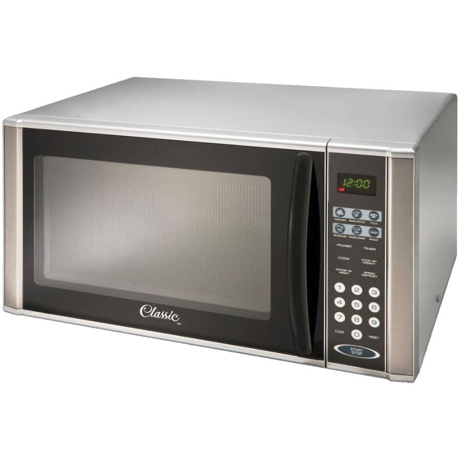 CLASSIC:Countertop Microwave Oven (P100N30AL-T4) - Grey, 1000W, 1.1 cu. ft.