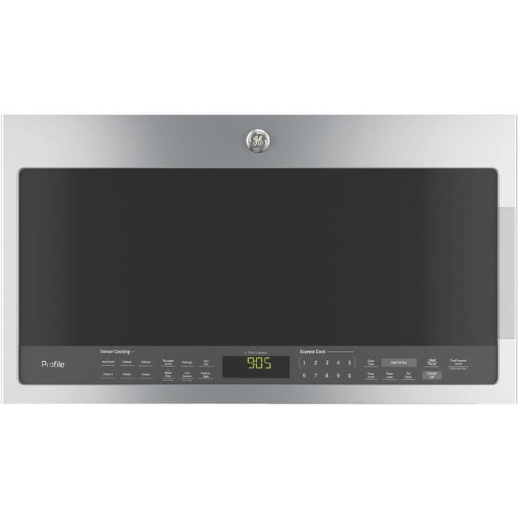 2.1 cu. ft. Over-The-Range Microwave Oven (PVM2188SJC) - Stainless Steel, 1000W