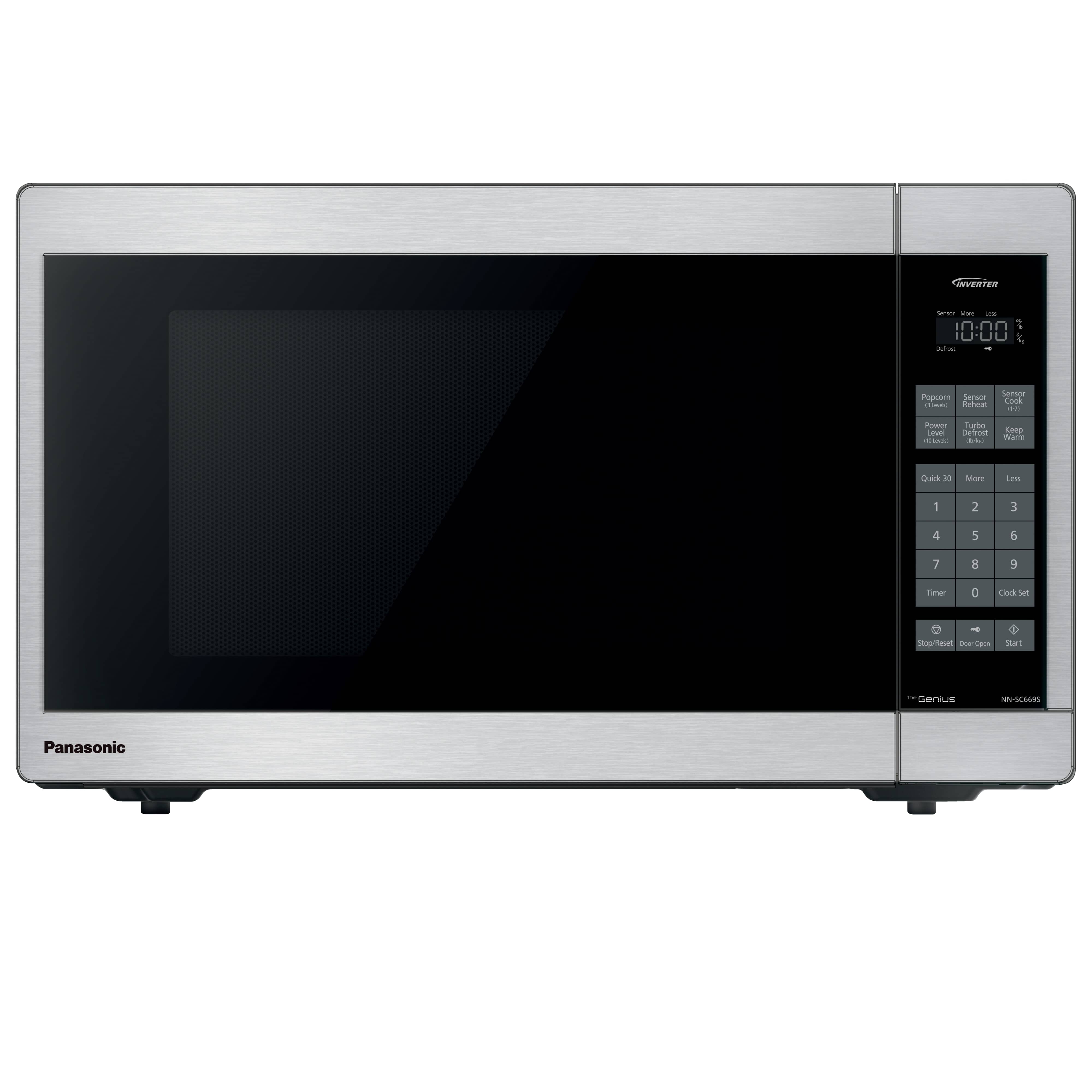 PANASONIC Genius Inverter Countertop Microwave Oven (NNSC669SC