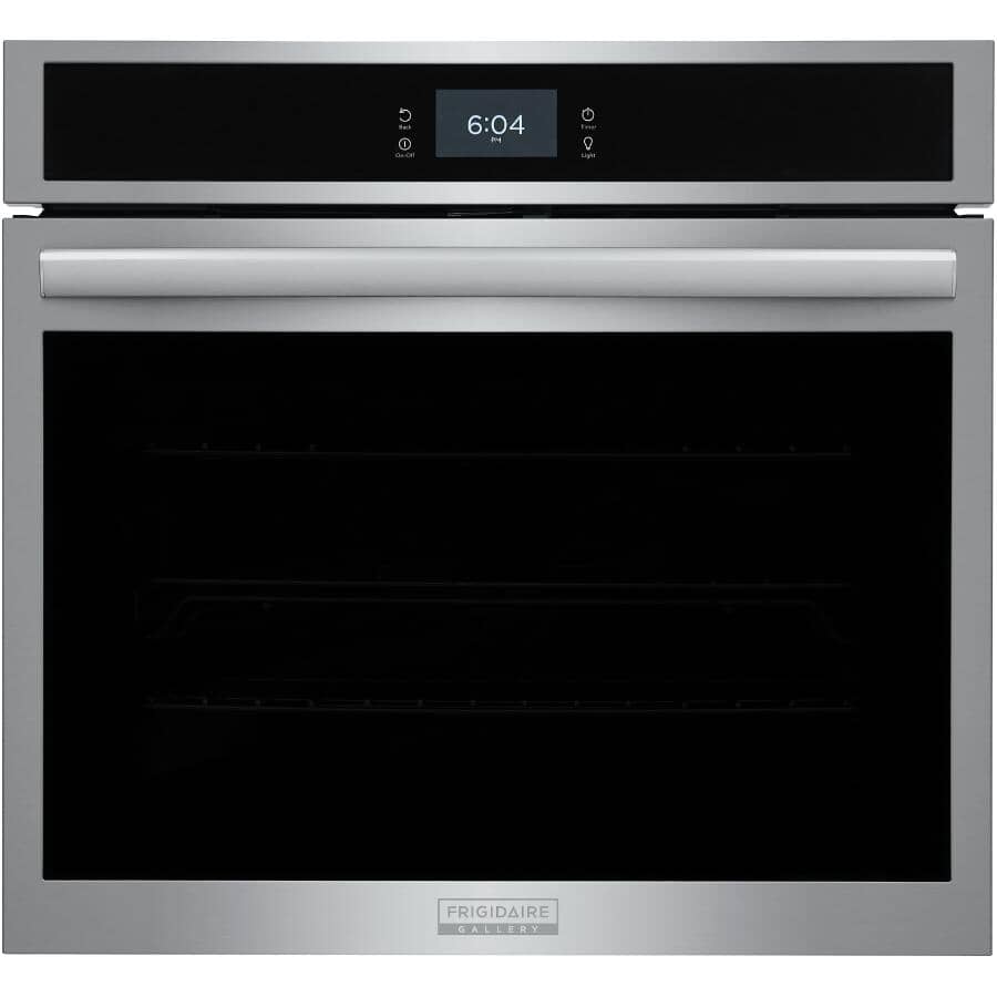 FRIGIDAIRE GALLERY:30" 5.3 cu. ft. Single Total Convection Wall Oven (GCWS3067AF) - with Air Fry, Smudge Proof Stainless Steel