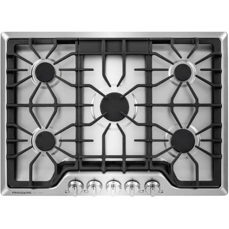 30" Gas Cooktop (FGGC3047QS) - Stainless Steel