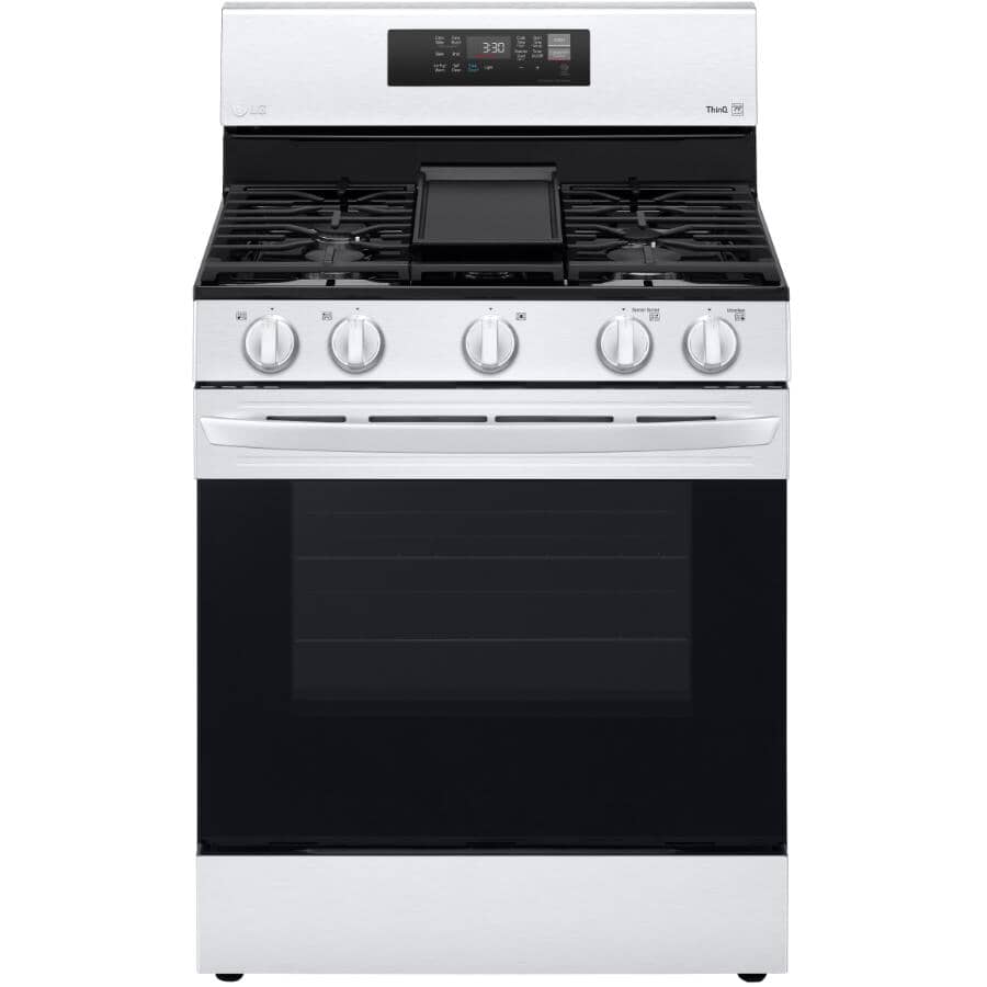 LG:5.8 cu. ft. Smart Freestanding Gas Range with Air Fry and Easy Clean (LRGL5823S)