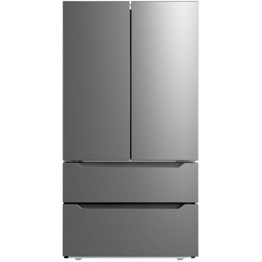 MOFFAT:36" 22 cu. ft. Bottom Freezer Refrigerator (MWE22FYPKFS) - Stainless Steel