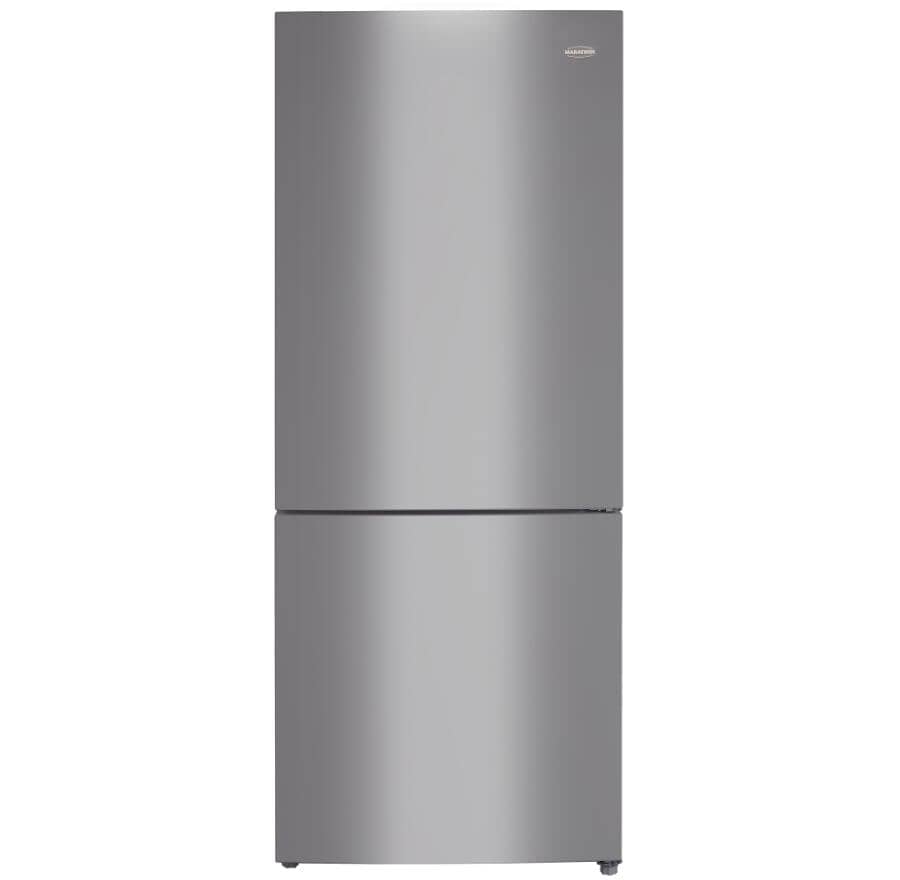 MARATHON:24" 10.5 cu. ft. Bottom Freezer Refrigerator (MFF105SSBM) - Frost Free, Stainless Steel