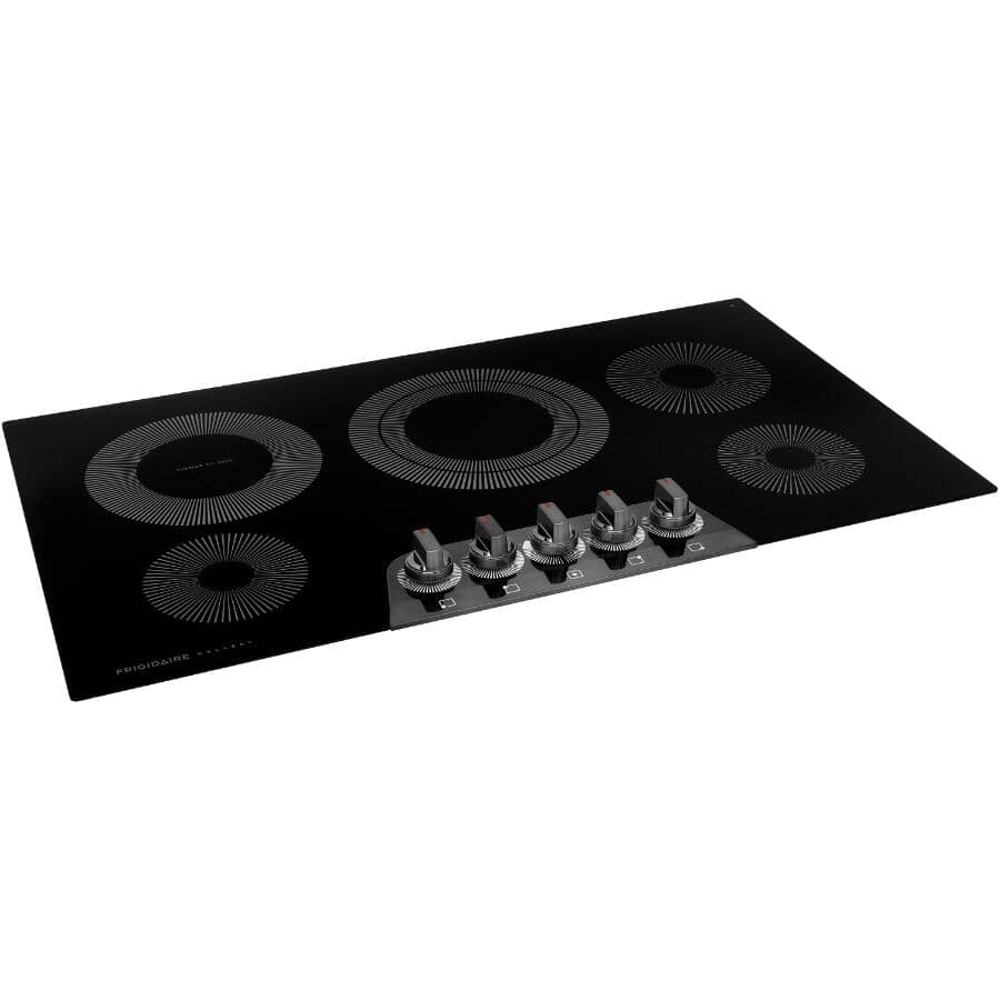 FRIGIDAIRE GALLERY:36" Electric Smooth Top Cooktop (GCCE3670AD) - Black