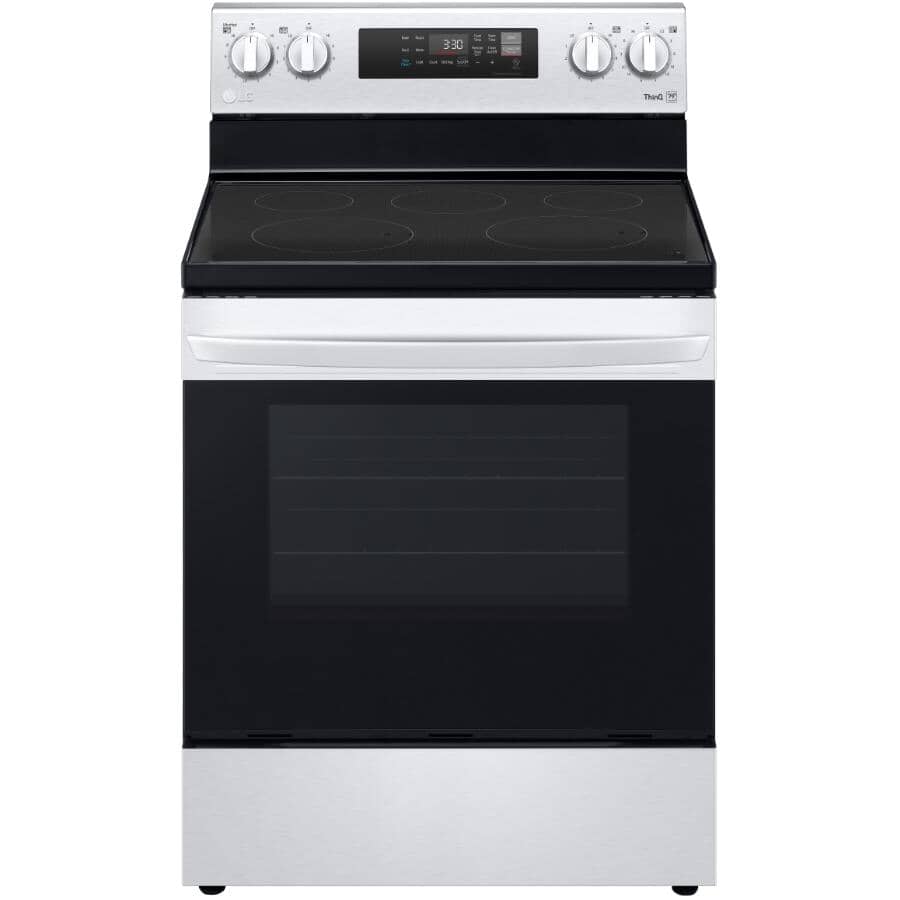 LG:6.3 cu. ft. Smart Stainless Steel Electric Oven Range with EasyClean (LREL6321S)