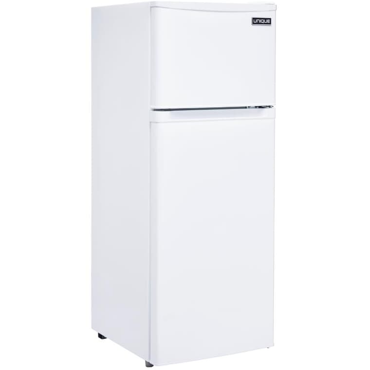 Réfrigérateur à congélateur supérieur à energie solaire (UGP-170L W), blanc, 6 pi3