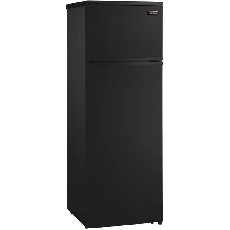 Réfrigérateur à congélateur supérieur à energie solaire (UGP-370L B), noir, 13 pi3