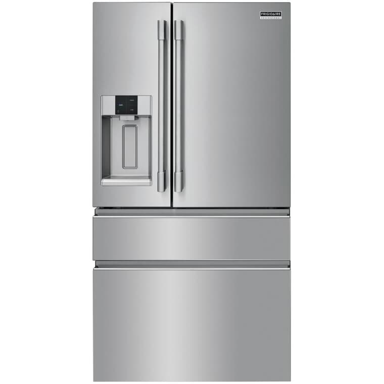 Réfrigérateur à porte française à congélateur inférieur (PRMC2285AF), acier inoxydable, 21,8 pi3