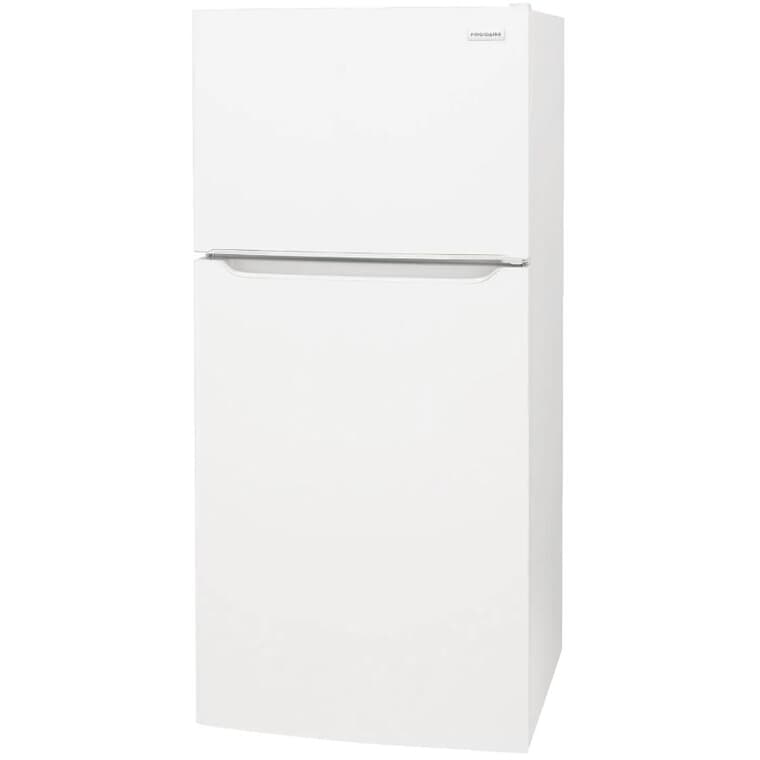 Réfrigérateur à congélateur supérieur (FFTR1835VW), blanc, 18,3 pi3