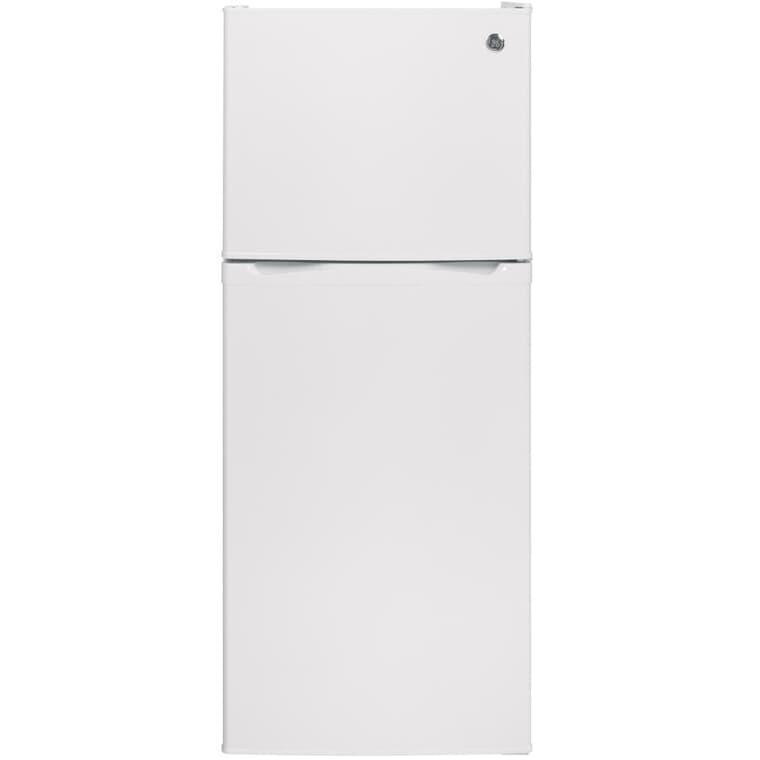 24" 11.55 cu. ft. Top Freezer Refrigerator (GPE12FGKWW) - White