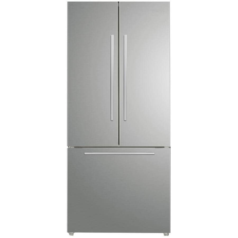 MARATHON:30" 18 cu. ft. French Door Bottom Freezer Refrigerator (MFF180SSFD) - Stainless Steel
