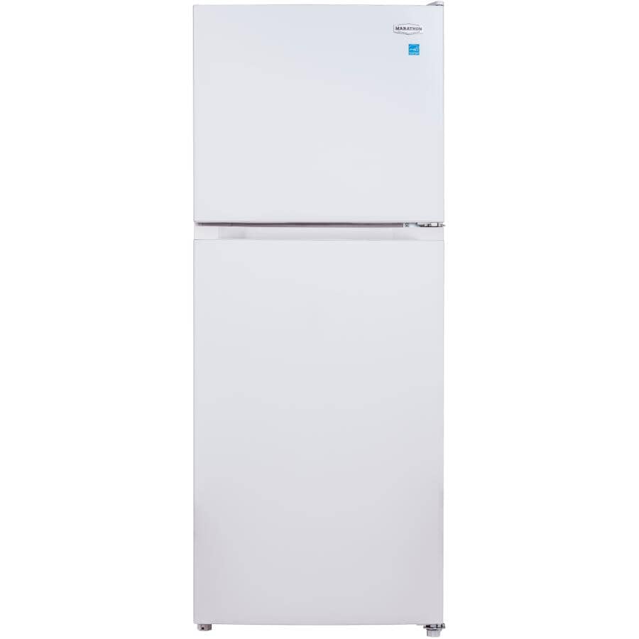 MARATHON:10.4 cu. ft. Top Freezer Refrigerator (MFF103W) - Frost Free, White