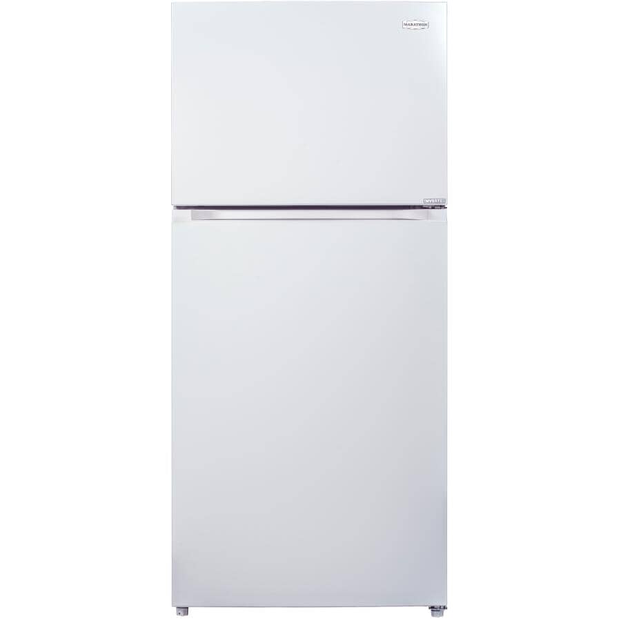 MARATHON:18 cu. ft. Top Freezer Refrigerator (MFF184W) - Frost Free, White