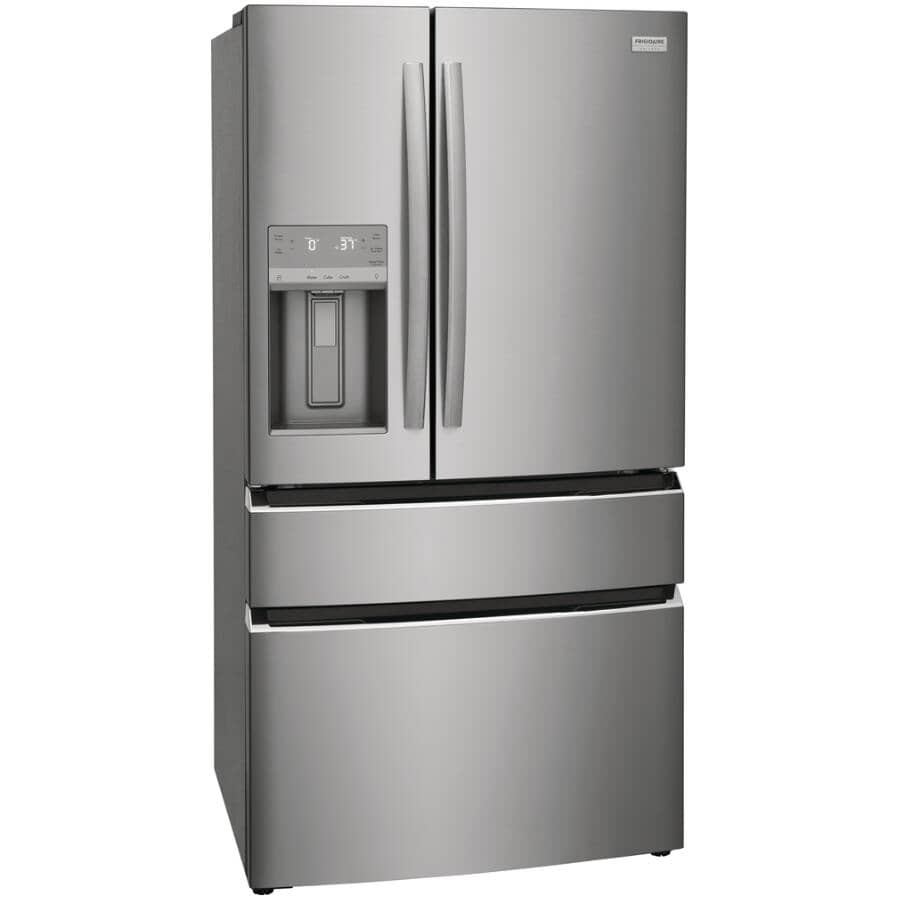 FRIGIDAIRE GALLERY:36" 21.5 cu. ft. French Door Bottom Freezer Refrigerator (GRMC2273CF) - Stainless Steel