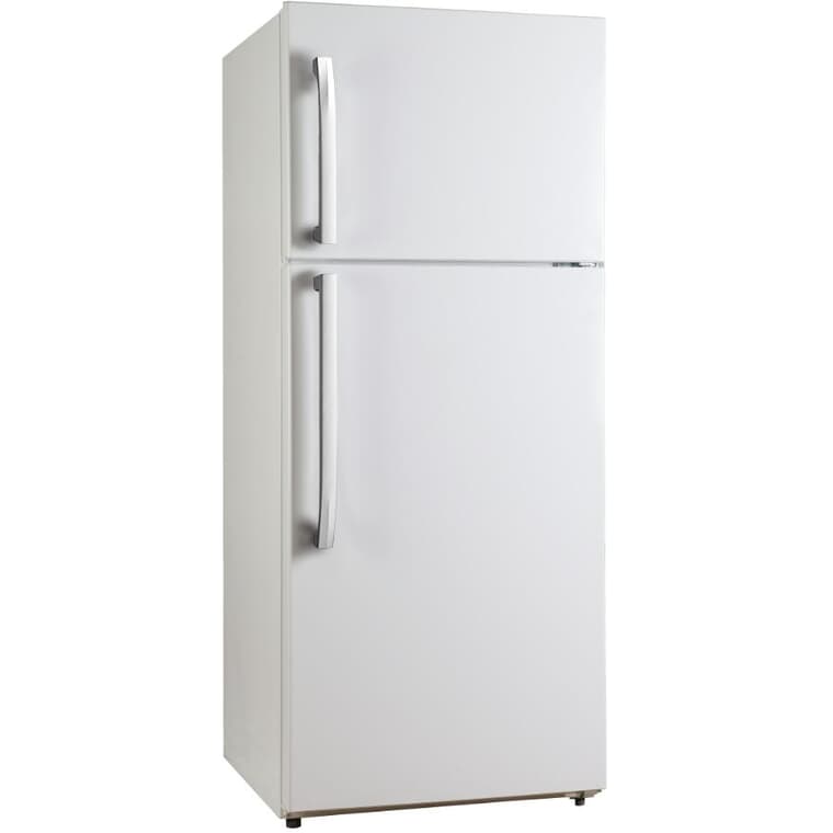 Réfrigérateur à congélateur supérieur (HD-663FWE(N)), blanc, 18 pi3
