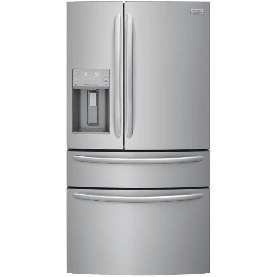 FRIGIDAIRE GALLERY:36" 22 cu. ft. French Door Bottom Freezer Refrigerator (FG4H2272UF) - Stainless Steel