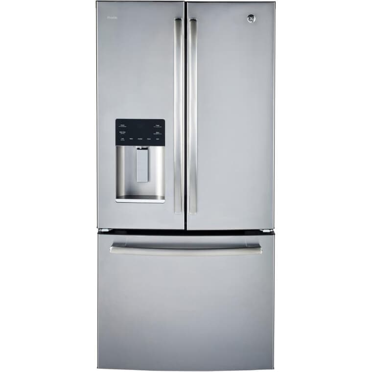 GE PROFILE 33" 24.8 cu. ft. French Door Bottom Freezer Refrigerator