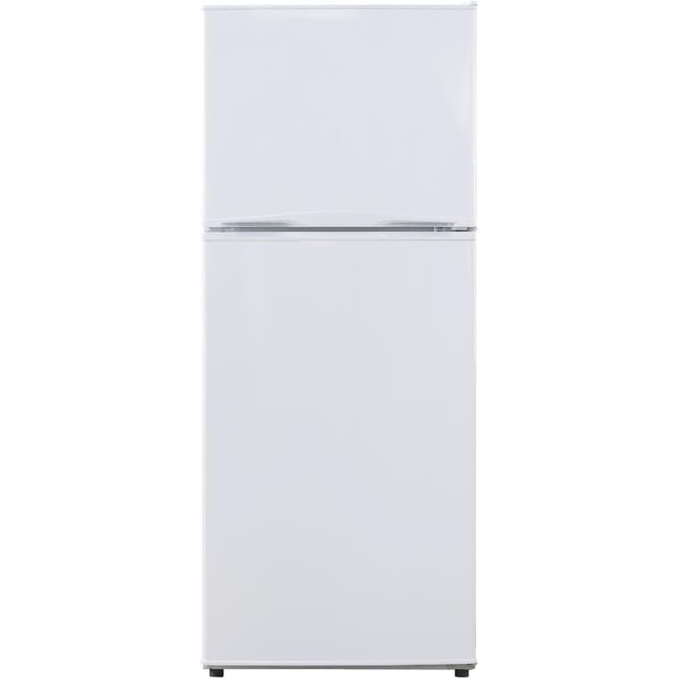 Réfrigérateur à congélateur supérieur (HD-423FWE), blanc, 11,5 pi3