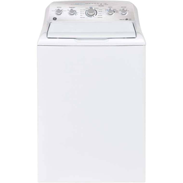 27" 4.9 cu. ft. Top Load Washer (GTW490BMRWS) - White