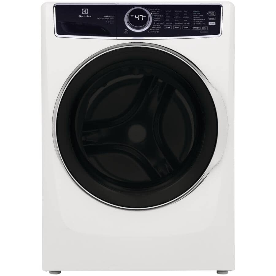 ELECTROLUX:27" 5.2 cu. ft. Front Load Steam Washer (ELFW7637AW) - with Pure Rinse + Smartboost, White