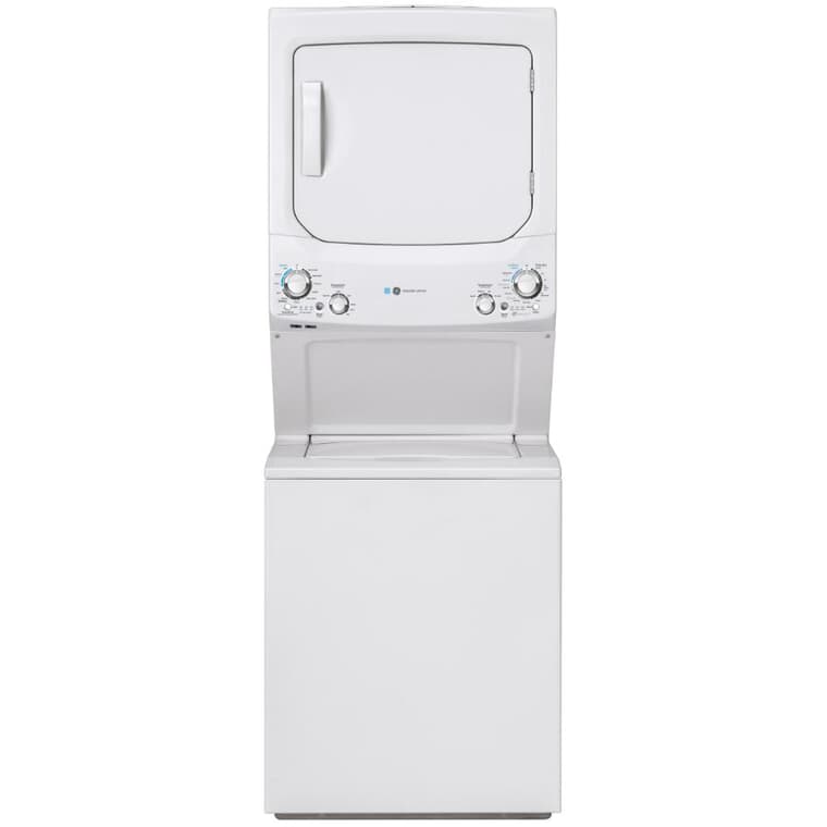 27" Laundry Centre (GUD27EEMNWW) - White, 4.5 cu. ft. Washer & 5.9 cu. ft. Dryer