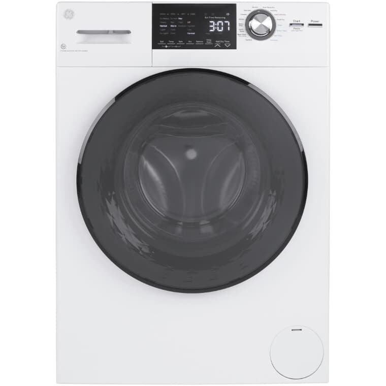 24" 2.8 cu. ft. All-in-One Washer & Dryer (GFQ14ESSNWW) - White
