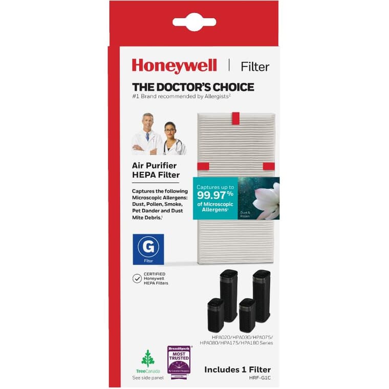 Air Purifier True HEPA Replacement Filter - for HPA075BC & HPA175BC Air Cleaner