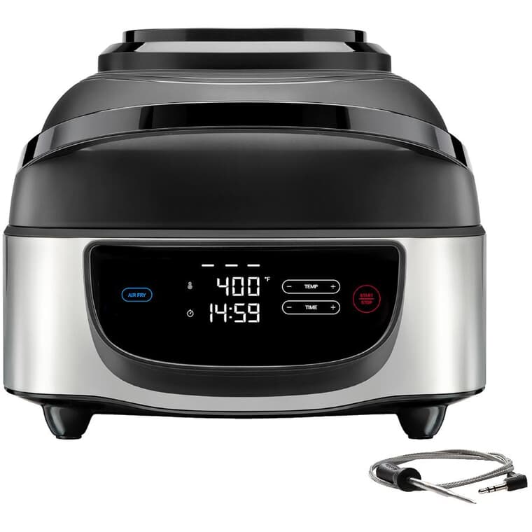 Air Fryer Grill with Temperature Probe - 7 L