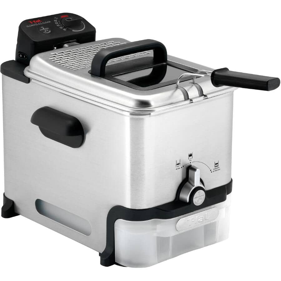 T-Fal 1700 Watt 3.5L Easy Clean Stainless Steel Cool Touch Deep