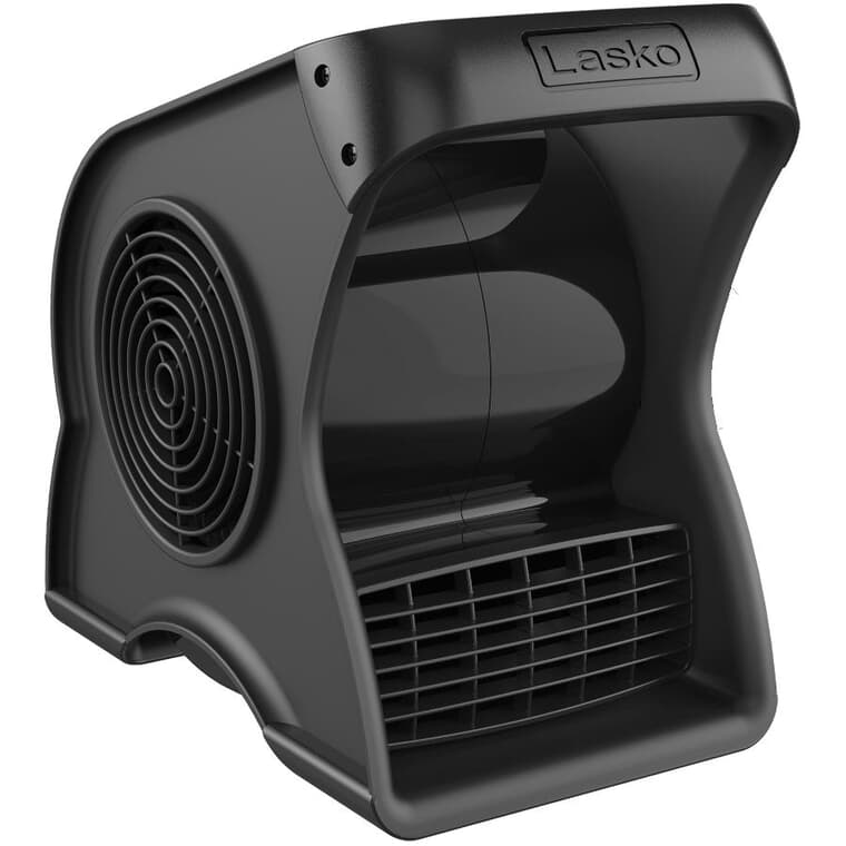 Pivoting Blower Utility Fan - with 3 Speeds, Black