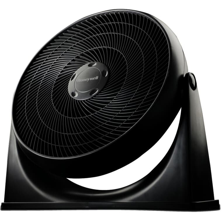 Ventilateur de plancher TurboForce à 3 vitesses de 18 po, noir