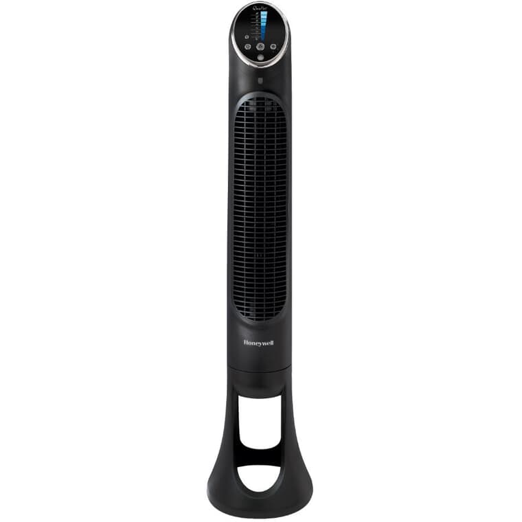 40" Oscillating Tower Fan - with 8 Speeds, Black