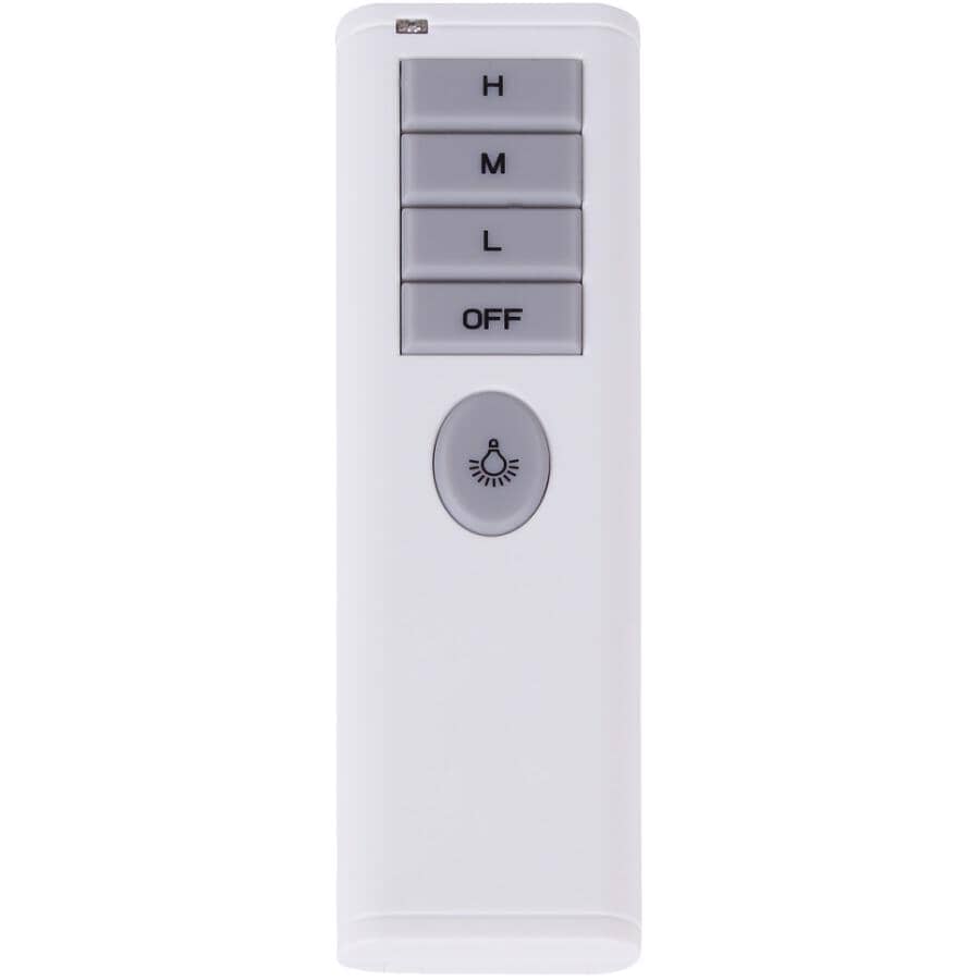 CANARM:Ceiling Fan Remote Control - White