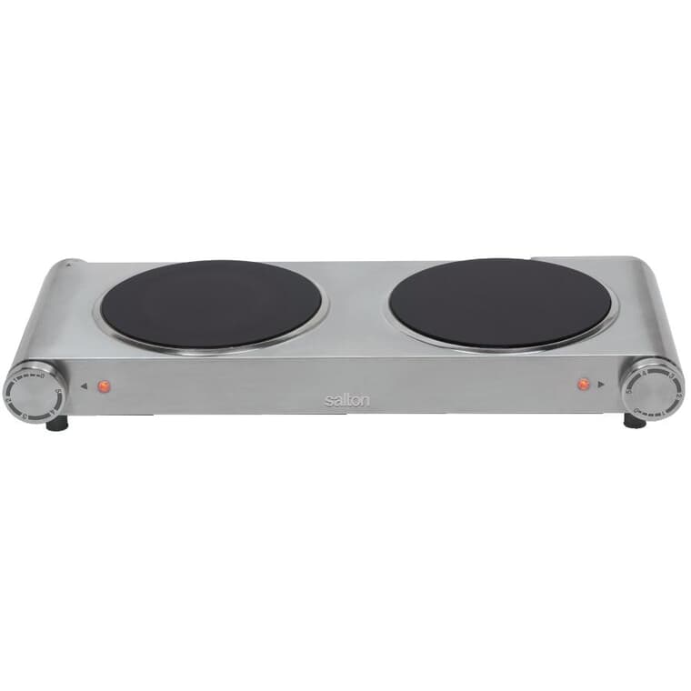 Double Infrared Cooktop (HP1269) - Stainless Steel