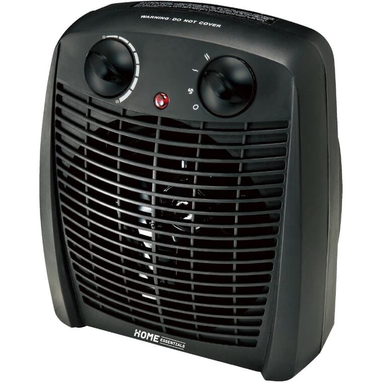 Radiateur ventilateur avec thermostat de 750 à 1500 watts
