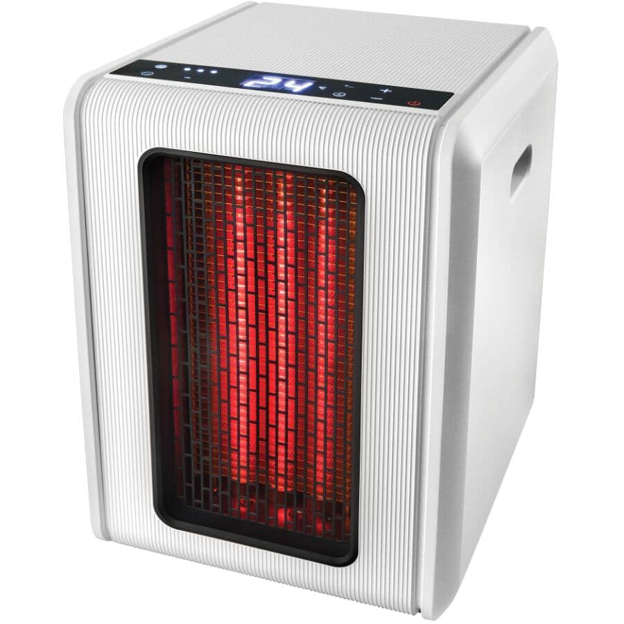 CLASSIC:1500W Infrared RCC Heater - White