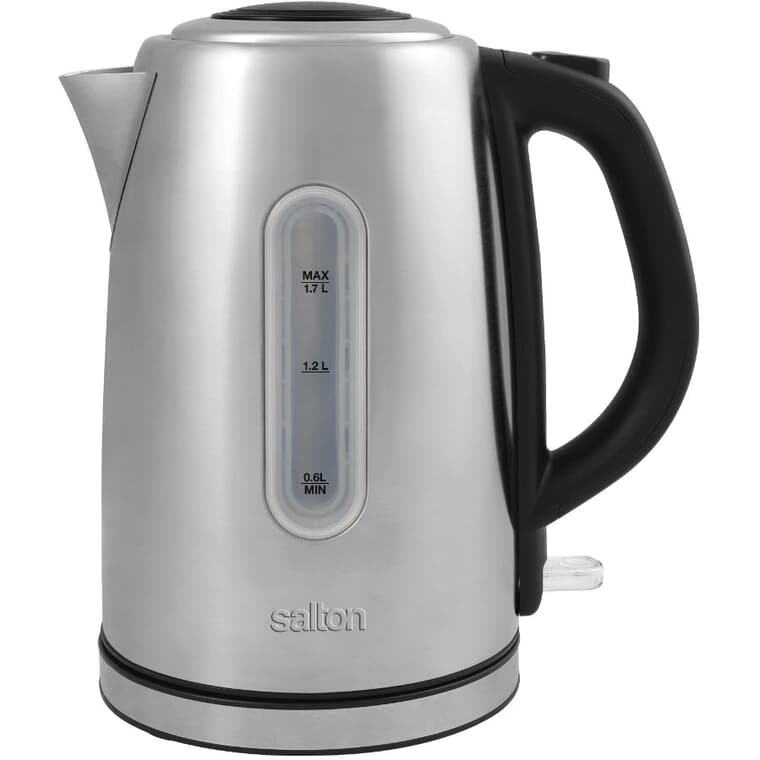 Cordless Kettle - Stainless Steel, 1500W, 1.7 L