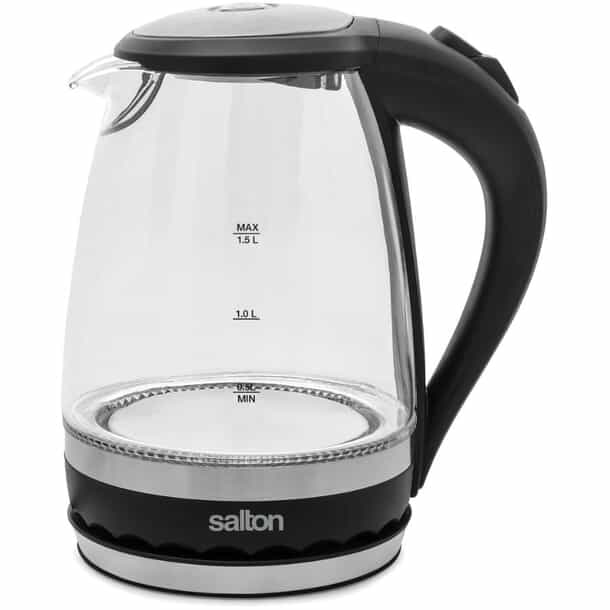 SALTON Cordless Glass Kettle Home Hardware