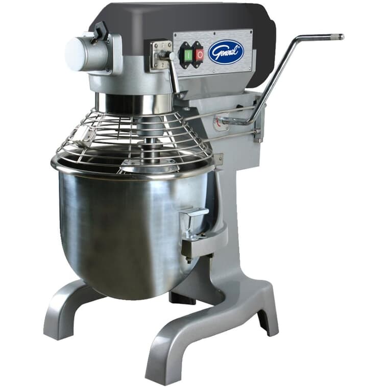 3-Speed Commercial Stand Mixer with 20 Qt Bowl (GEM120) - Stainless Steel