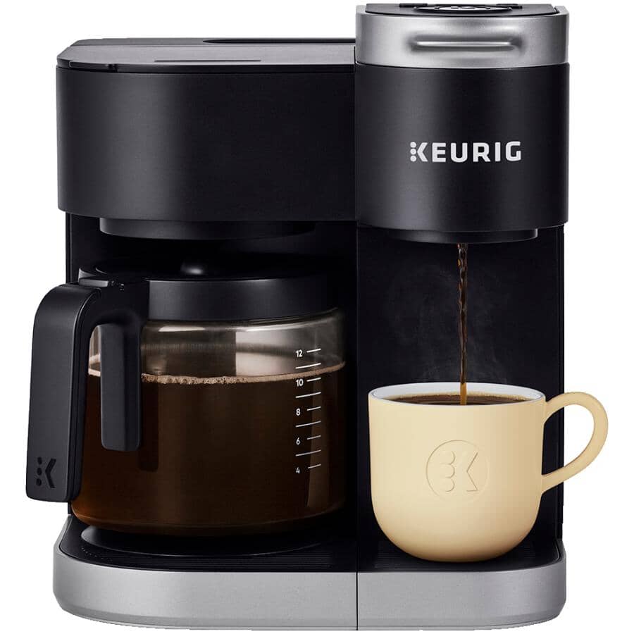 Keurig Coffee Maker Single Serve Black Brew Classic Programmable Refilling New
