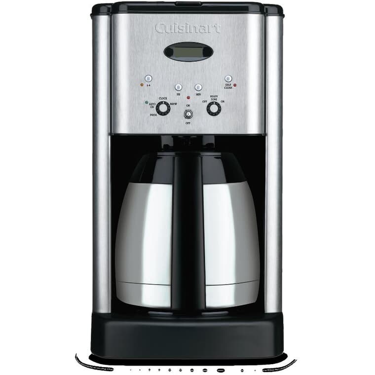 Brew Central Thermal Programmable Coffee Maker - Black, 10 Cup