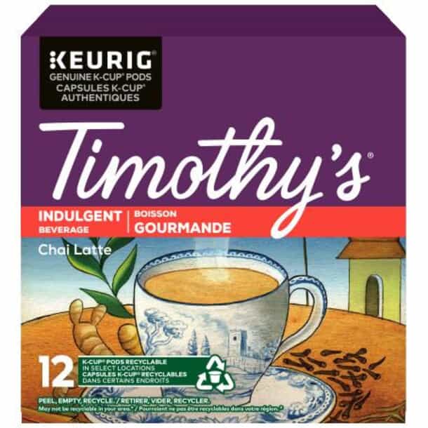 KEURIG Timothy's Chai Latte K Home Hardware