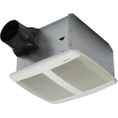 Broan Sensonic Speaker Exhaust Fan, 110 Cfm Bathroom Fan With Light And Speaker