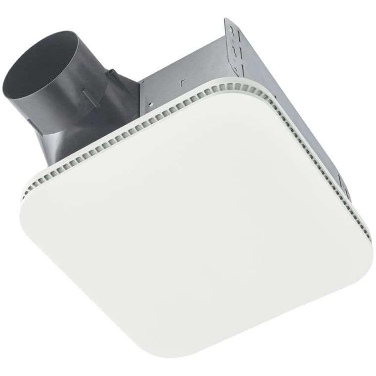 Ventilateur d'extraction de salle de bain 110 PCM 1 sone avec grille CleanCover, série Roomside