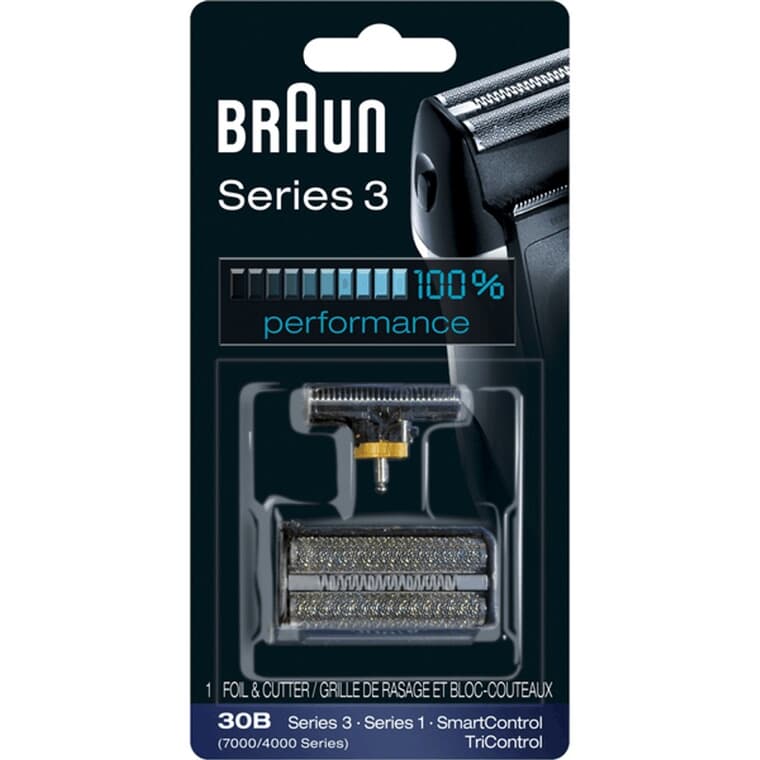 Black Mens Series3 Shaver Replacement Foil and Cutter