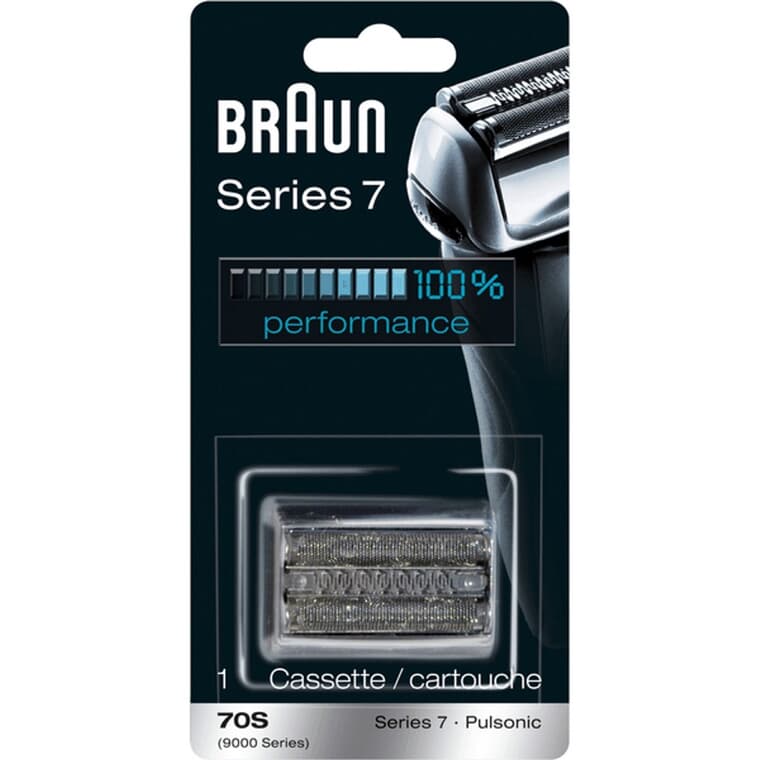 Silver Mens Series7 Shaver Replacement Foil and Cutter