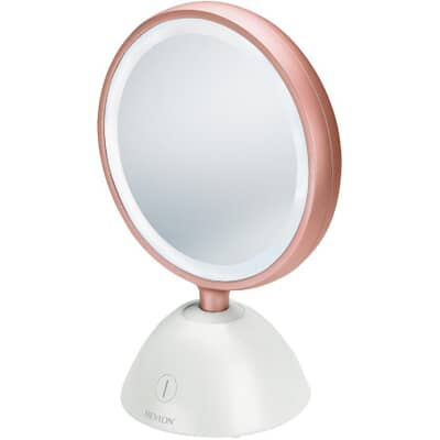 Revlon 1x 5x Round Table Top Lighted Makeup Mirror Home Hardware - Revlon Lighted Makeup Mirror